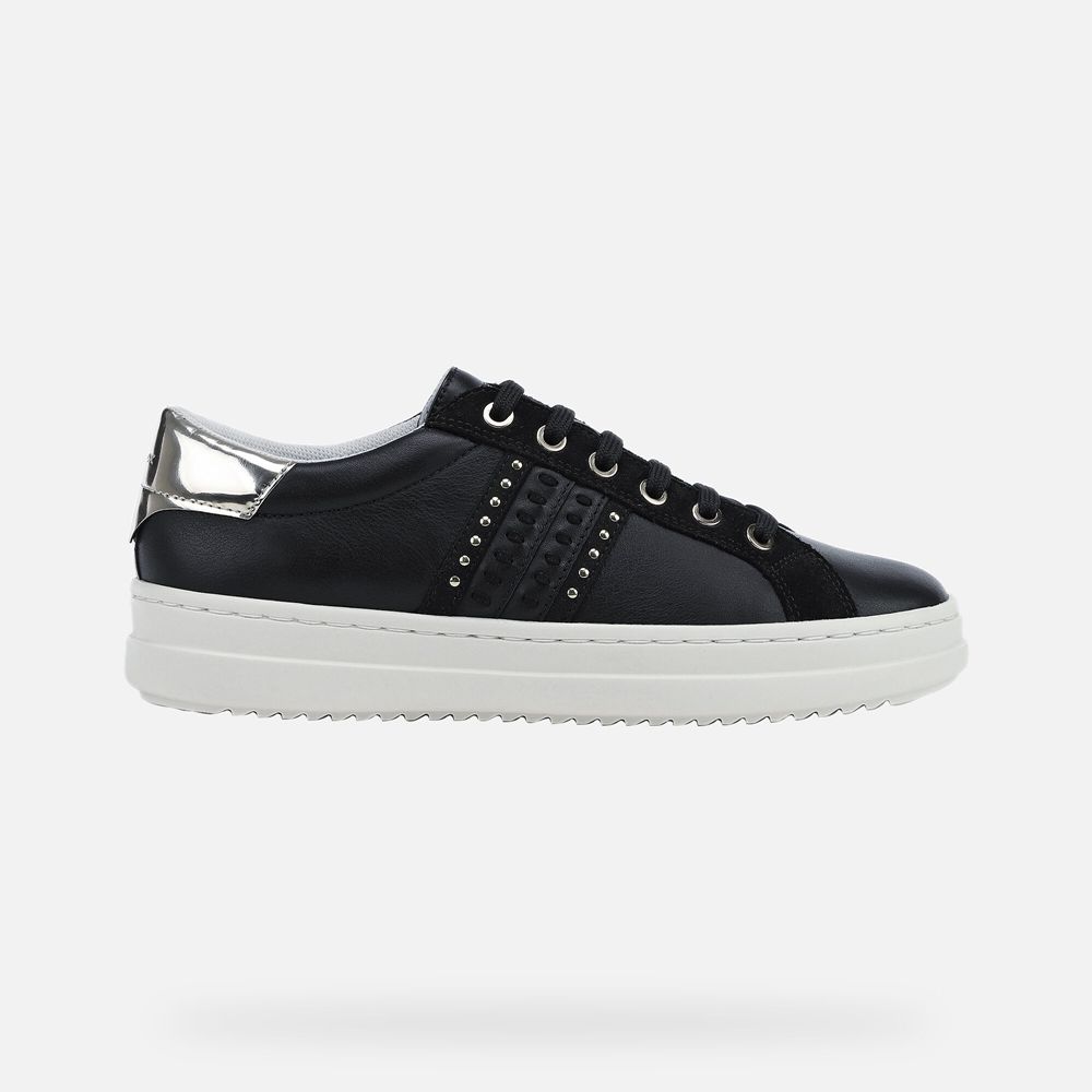 Geox Bayan Spor Ayakkabı Siyah - Pontoise - FZA-179253